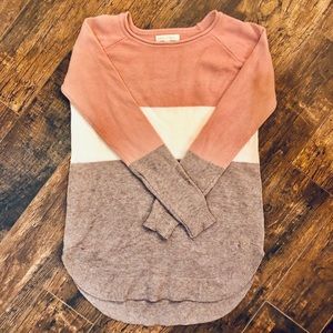 Tri Color Sweater